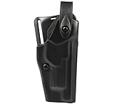 Image of Safariland 6280 Level II Retention, Mid-Ride Holster - Plain Black, Right Hand 6280-219-61