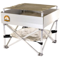 Campfire Defender Protect Preserve Trailblazer - Leave No Trace Portable Camp Stove/Fire Pit | 3 lbs Total Weight | 12" x 12" Never Rust Design