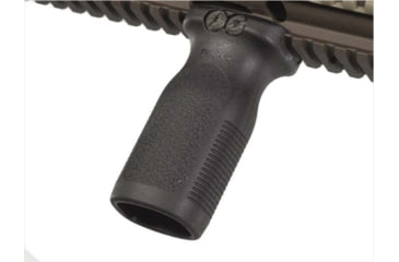 Image of Magpul MOE RVG Rail Vertical Grip, Fits Picatinny, Polymer, Black MAG412BLK