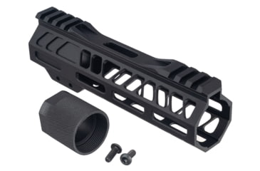 Image of TRYBE Defense AR-15 M-LOK 7in Extra Lightweight Handguard w/ Cut Away Rail, Black, 7 Inch, HDG7CR-BL