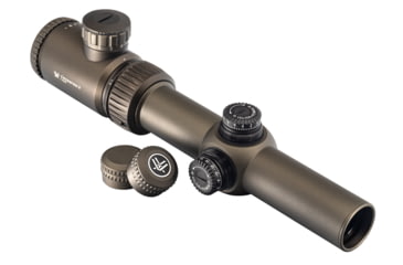 Image of Vortex OPMOD Crossfire II Rifle Scope, 1-4x24mm, Second Focal Plane, V-Brite Reticle, FDE, CF2-31037-OP
