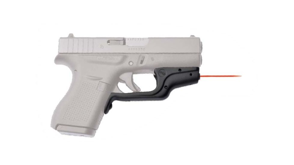 Crimson Trace Fits Glock 42/43 Laserguard RED Laser, Black LG-443