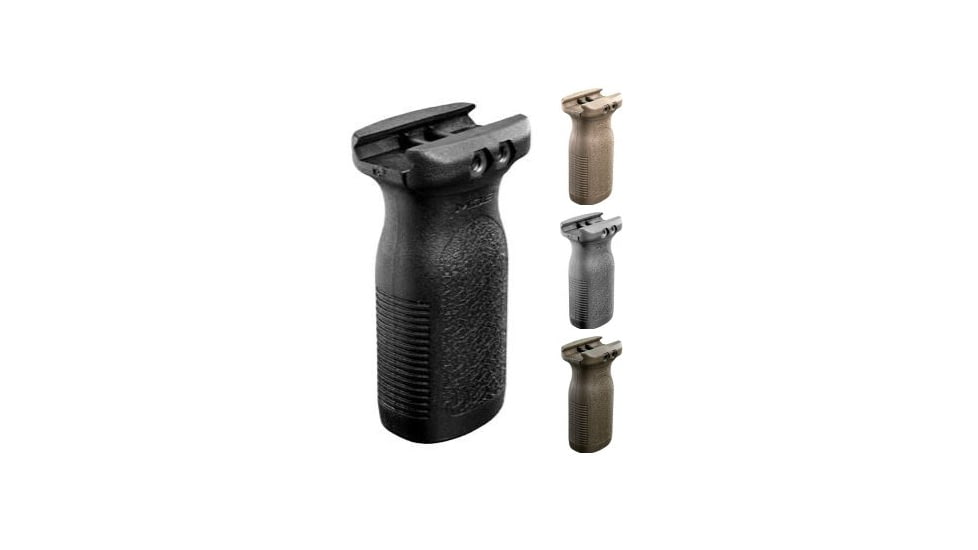 Magpul MOE RVG Rail Vertical Grip, Black, Flat Dark Earth, Grey, OD Green