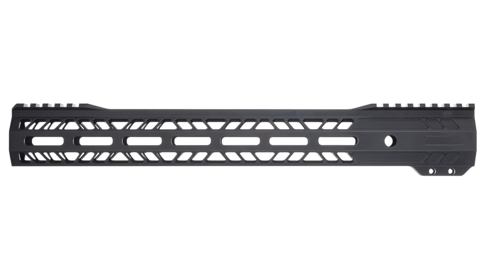 TRYBE Defense AR-15 M-LOK 15in Extra Lightweight Handguard w/ Cut Away Rail, Black, 15 Inch, HDG15CR-BL