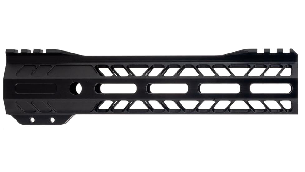 TRYBE Defense AR-15 M-LOK 9in Extra Lightweight Handguard w/ Cut Away Rail, Black, 9 Inch, HDG9CR-BL