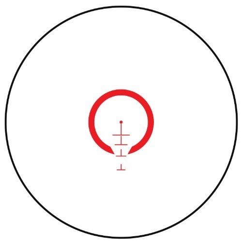 Bushnell AR Optics 1-4x 24mm Throw Down PCL Rifle Scope